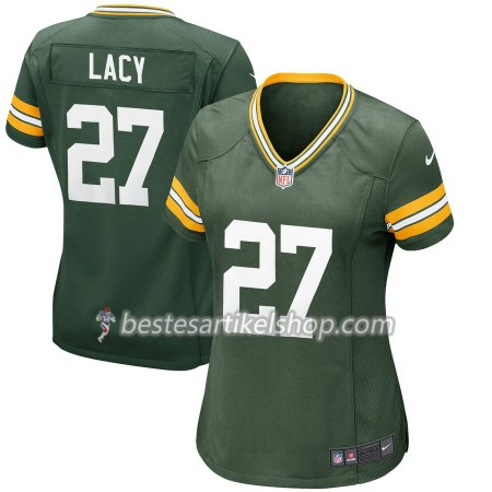 Damen Green Bay Packers Trikot Eddie Lacy 27 Nike Grün